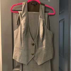 Express suit - editor vest and pants